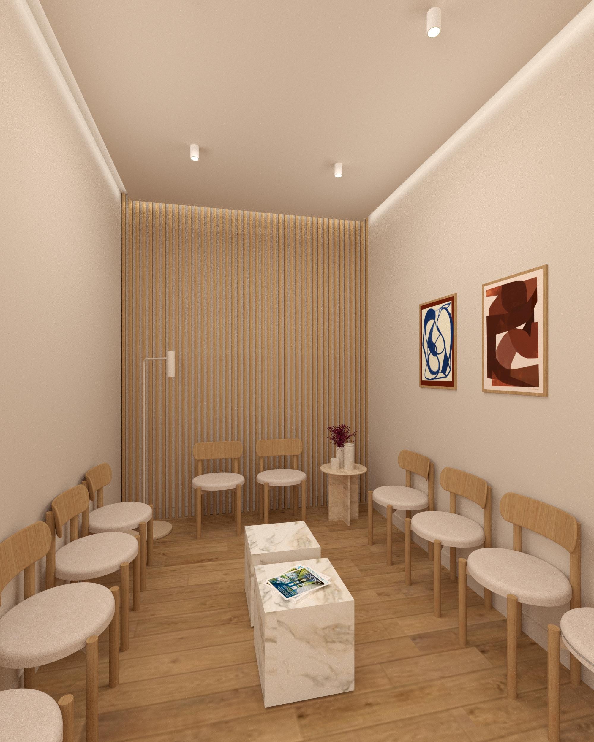 Salle d'attente cabinet dentaire